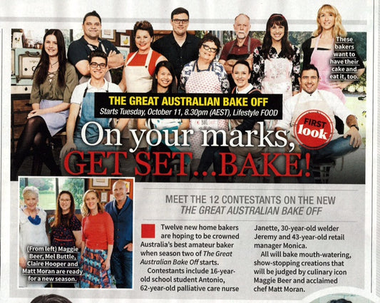 Press Release – The Great Australian Bake Off – 2016