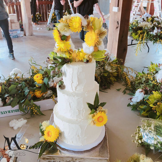 MAFS 2016 - The Matilda - Melissa and Dino's Cake - Rustic Buttercream