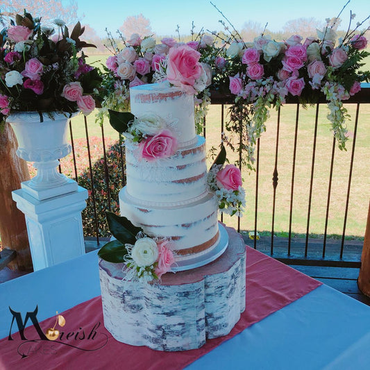 MAFS 2019 - The Dianna - Semi Naked Cake - Elizabeth & Sam