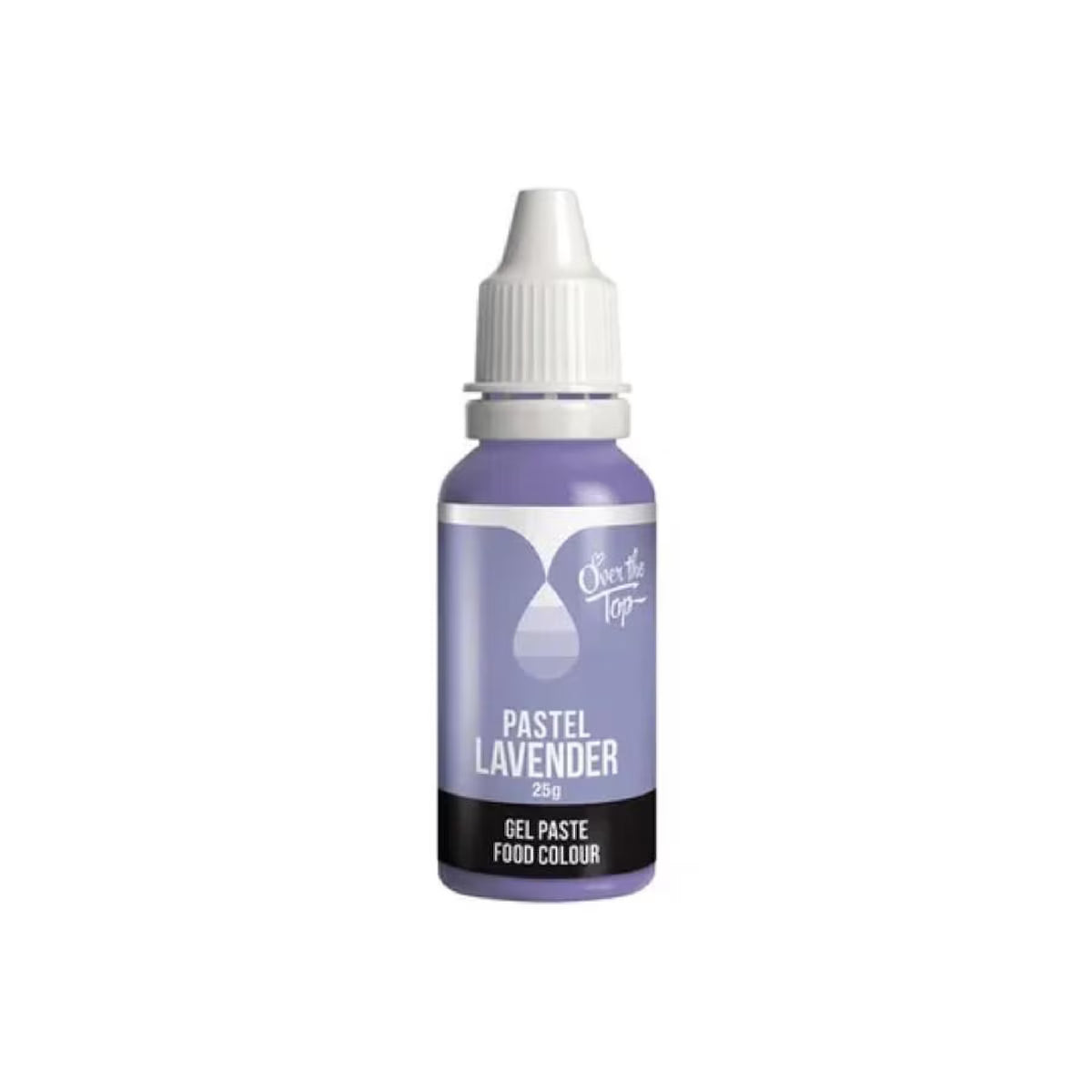 Over the Top Food Gel Colour - Pastel Lavender 25g