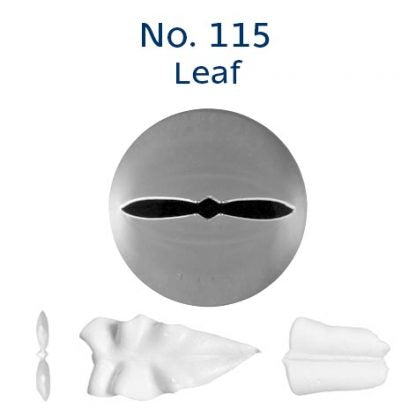 Loyal 115 Leaf Drop Flower Piping Tip