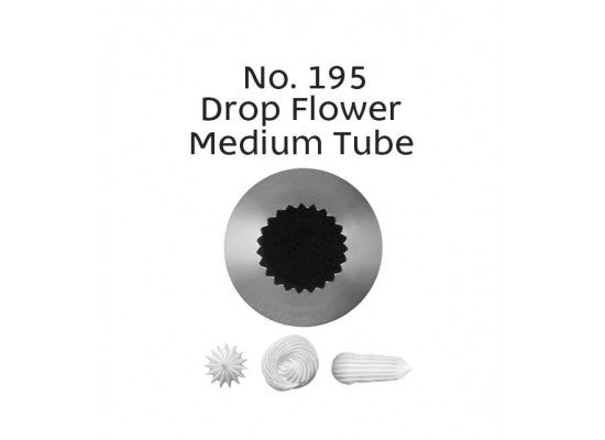 Loyal 195 Drop Flower Piping Tip