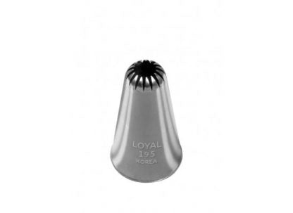 Loyal 195 Drop Flower Piping Tip