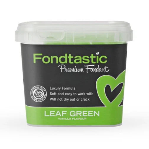 Fondtastic Premium Leaf Green Fondant 1 kilo Pale
