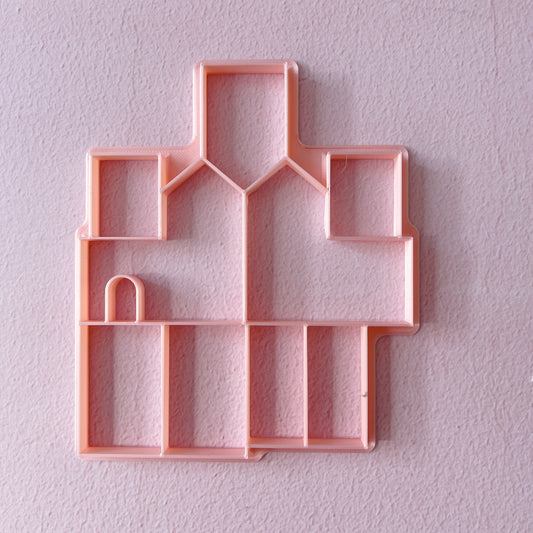 Mini Gingerbread House Template Cookie Cutter