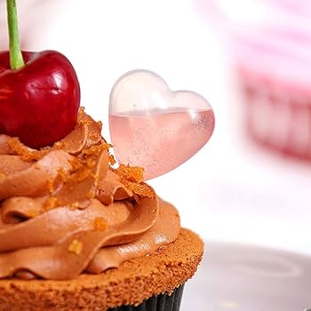 4ml Heart Pipettes for Cupcakes - Pack of 12