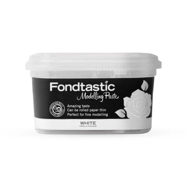 Fondtastic Premium Modelling Paste White Fondant 250gm Pale