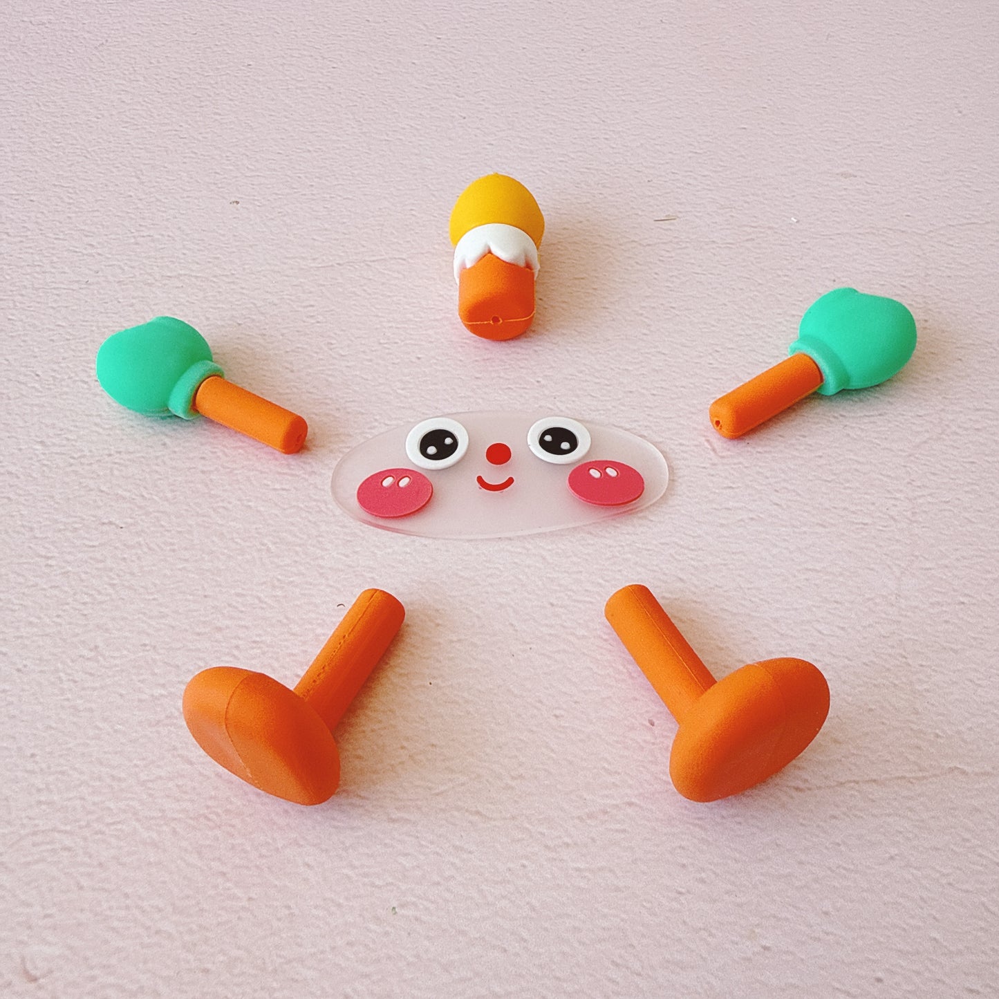 Cute Cake Candle Kit Cake Topper Set of 10 Pieces