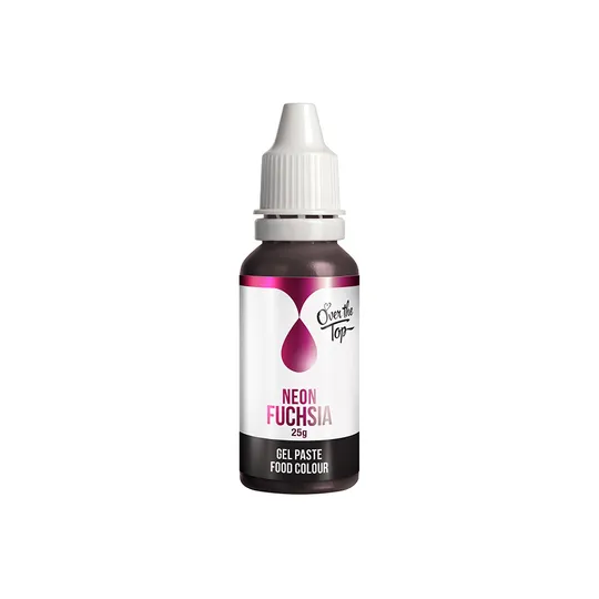Over the Top Food Gel Colour - Fuchsia 25g