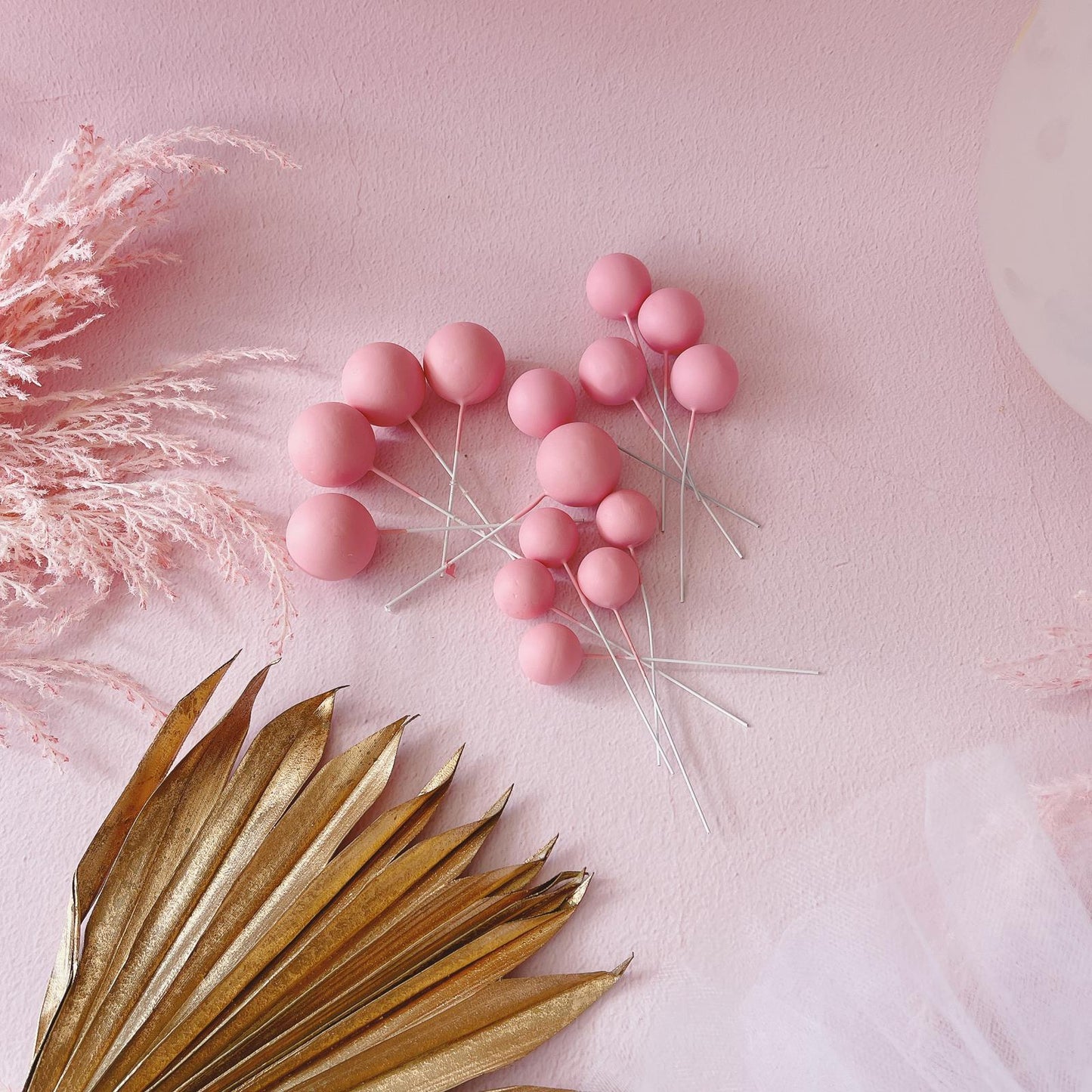 Pink Balls - Set of 15