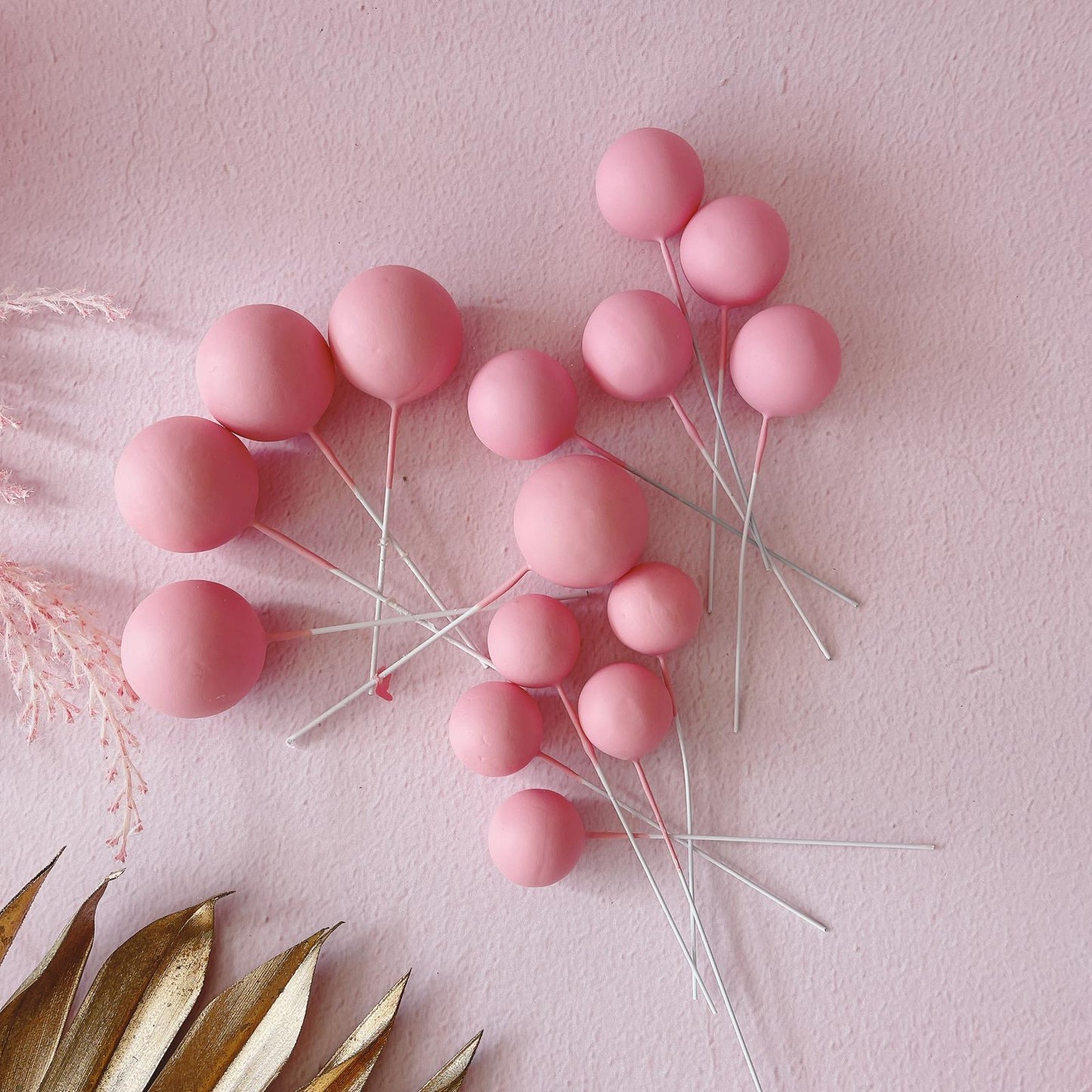 Pink Balls - Set of 15