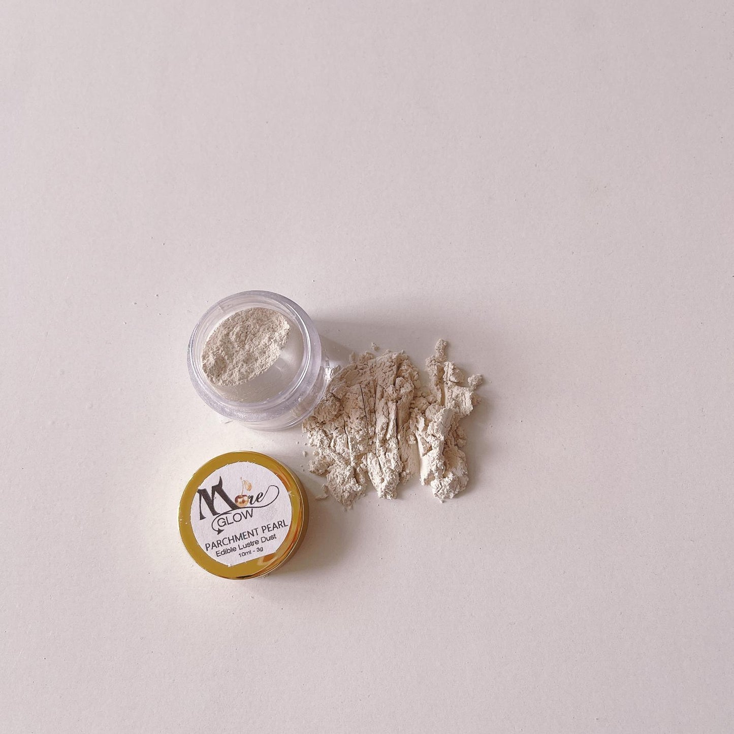 More Glow Champagne Gold Edible Glitter Dust