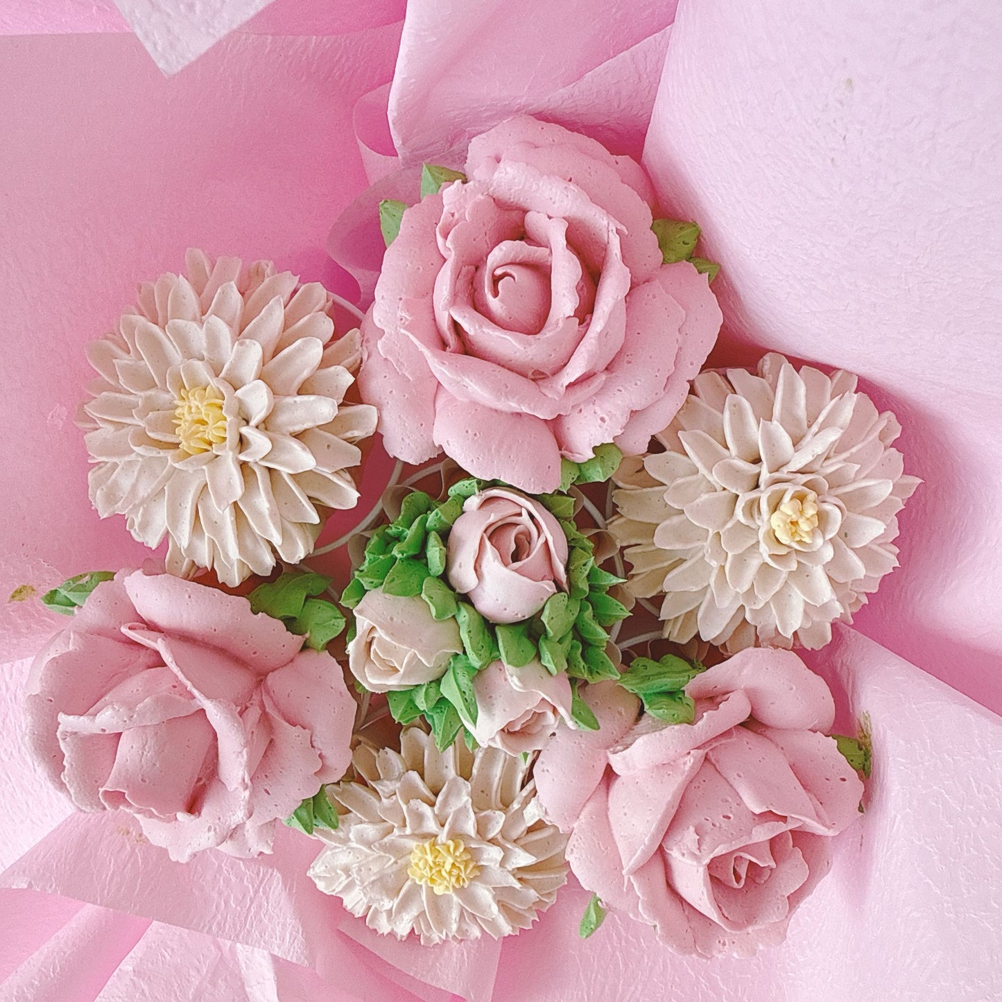Mother's Day Floral Cuppies Bouquet with Bonus Gift Workshop Monica Cavallaro - Homebush Sydney May 10th