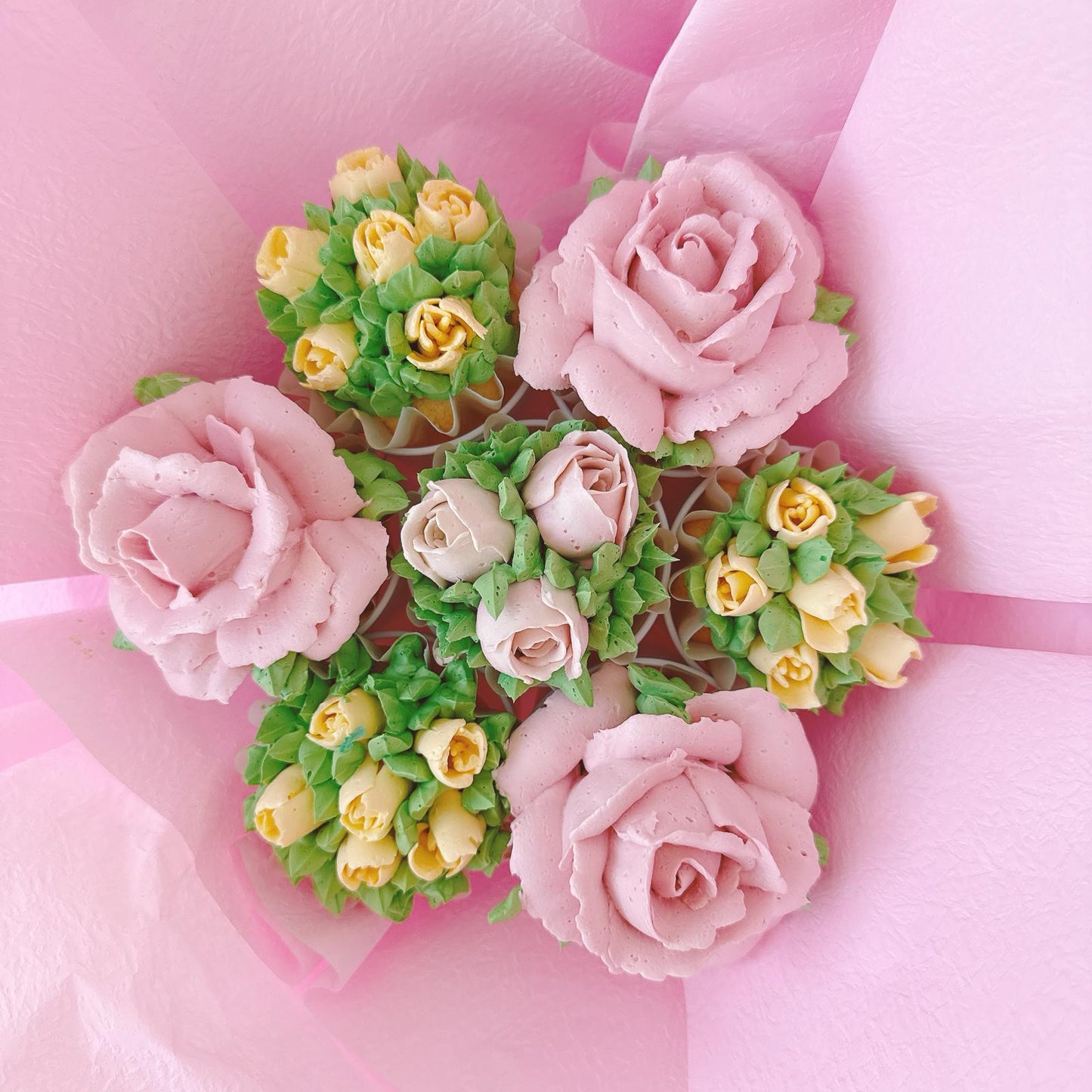 Mother's Day Floral Cuppies Bouquet with Bonus Gift Workshop Monica Cavallaro - Homebush Sydney May 10th