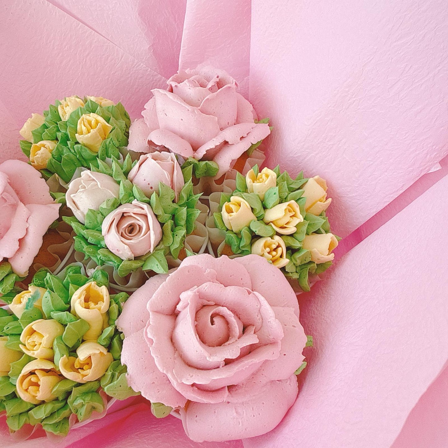 Mother's Day Floral Cuppies Bouquet with Bonus Gift Workshop Monica Cavallaro - Homebush Sydney May 10th