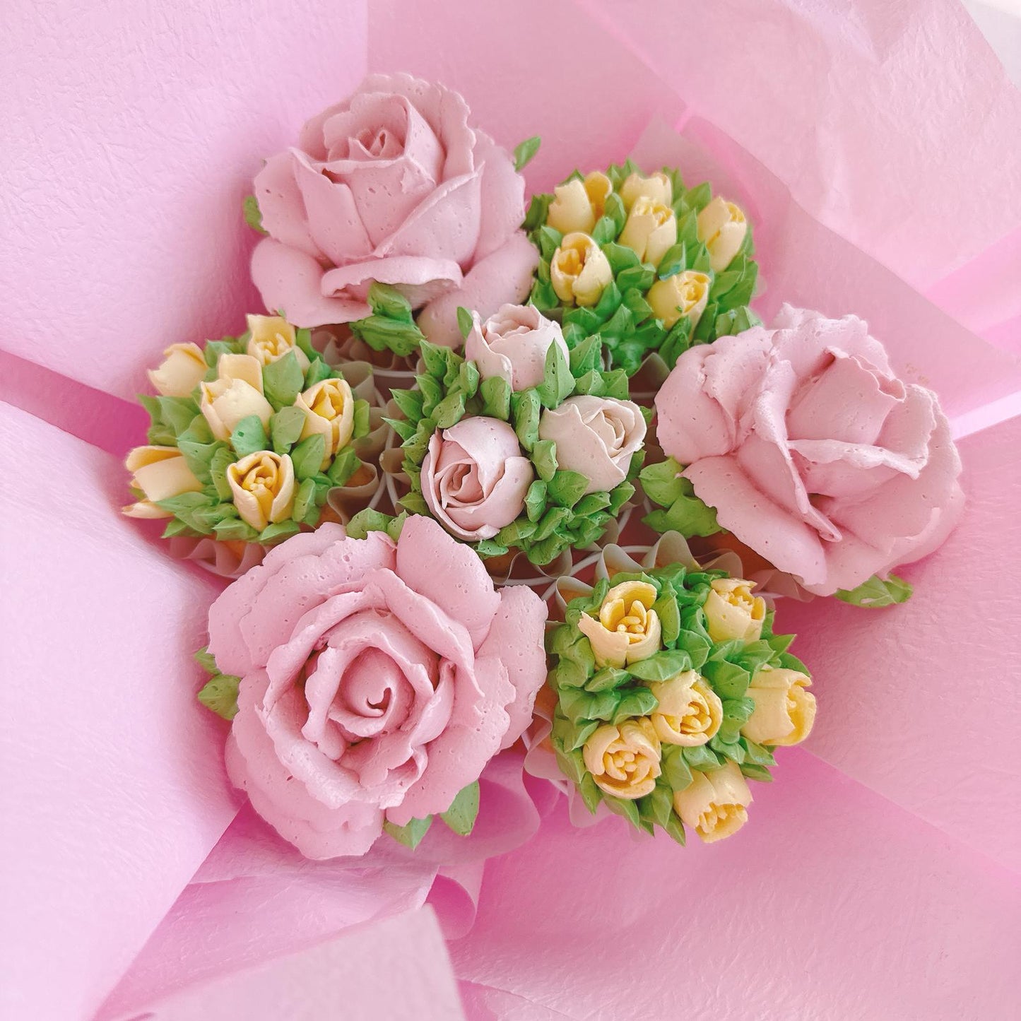 Mother's Day Floral Cuppies Bouquet with Bonus Gift Workshop Monica Cavallaro - Homebush Sydney May 10th