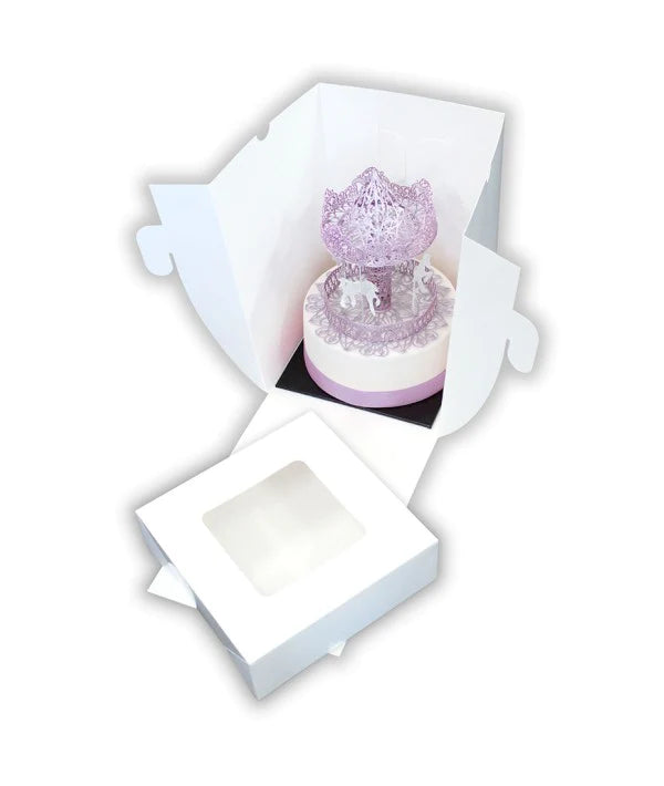 Mondo Tall Cake Box 8" X 8" Wide X 12" Tall