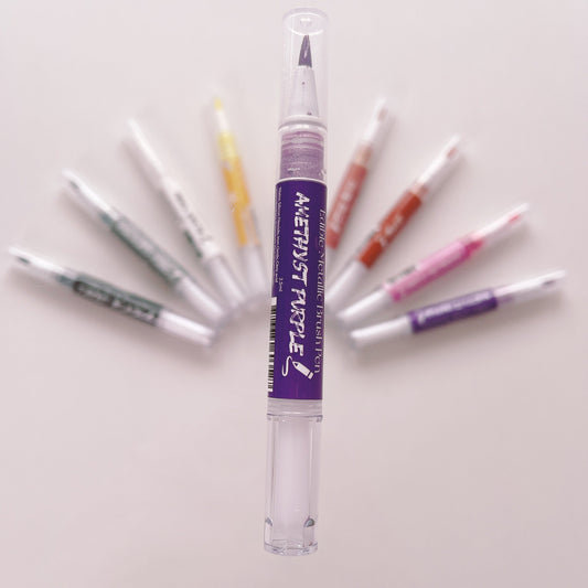 More Brush Pen - Metallic Amethyst Purple - Edible Pens