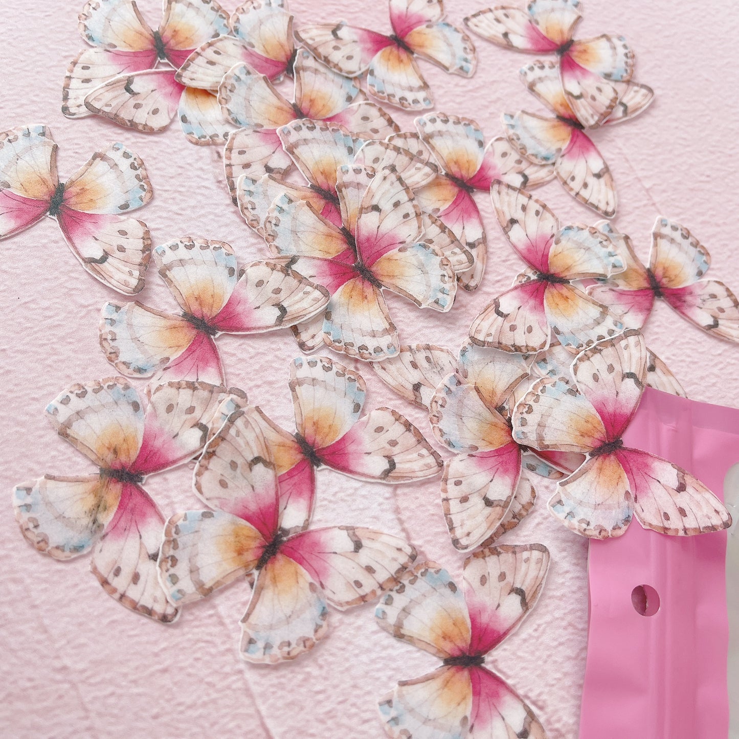 Wafer Paper Butterflies Jessica Pack of 24 - Precut