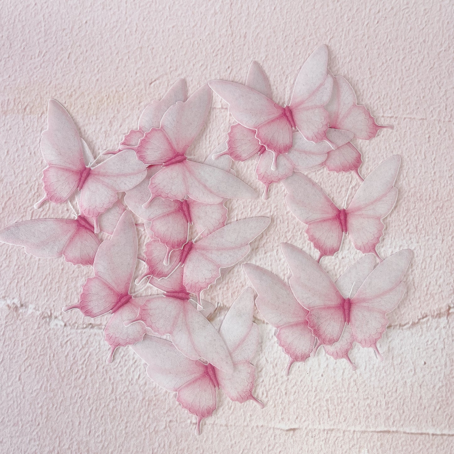 Wafer Paper Butterflies Moreish Signature Range - Pretty In Pink
