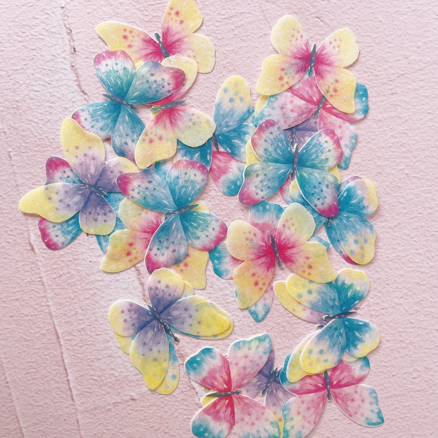 Wafer Paper Butterflies Michelle Pack of 24