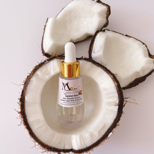 More Max Flavours - Coconut Bliss - Gorgeous 30ml or 100ml Dropper Bottles