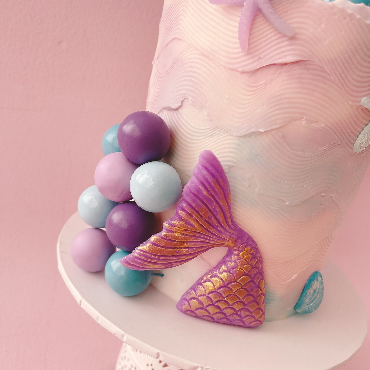 Mermaid Under the Sea Cake Topper Decorations Set - 26 Pieces
