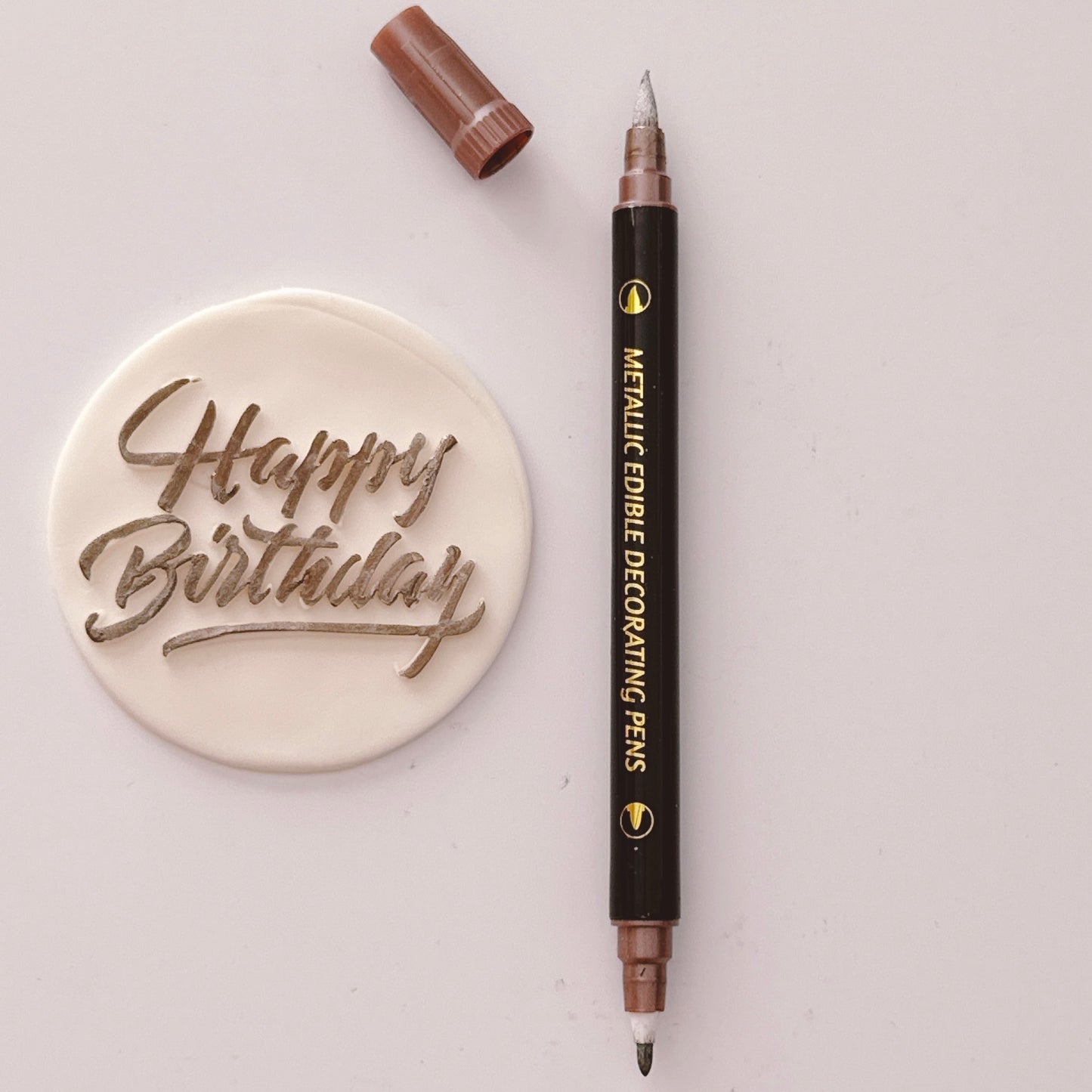 More Metallic Edible Markers Rose Gold