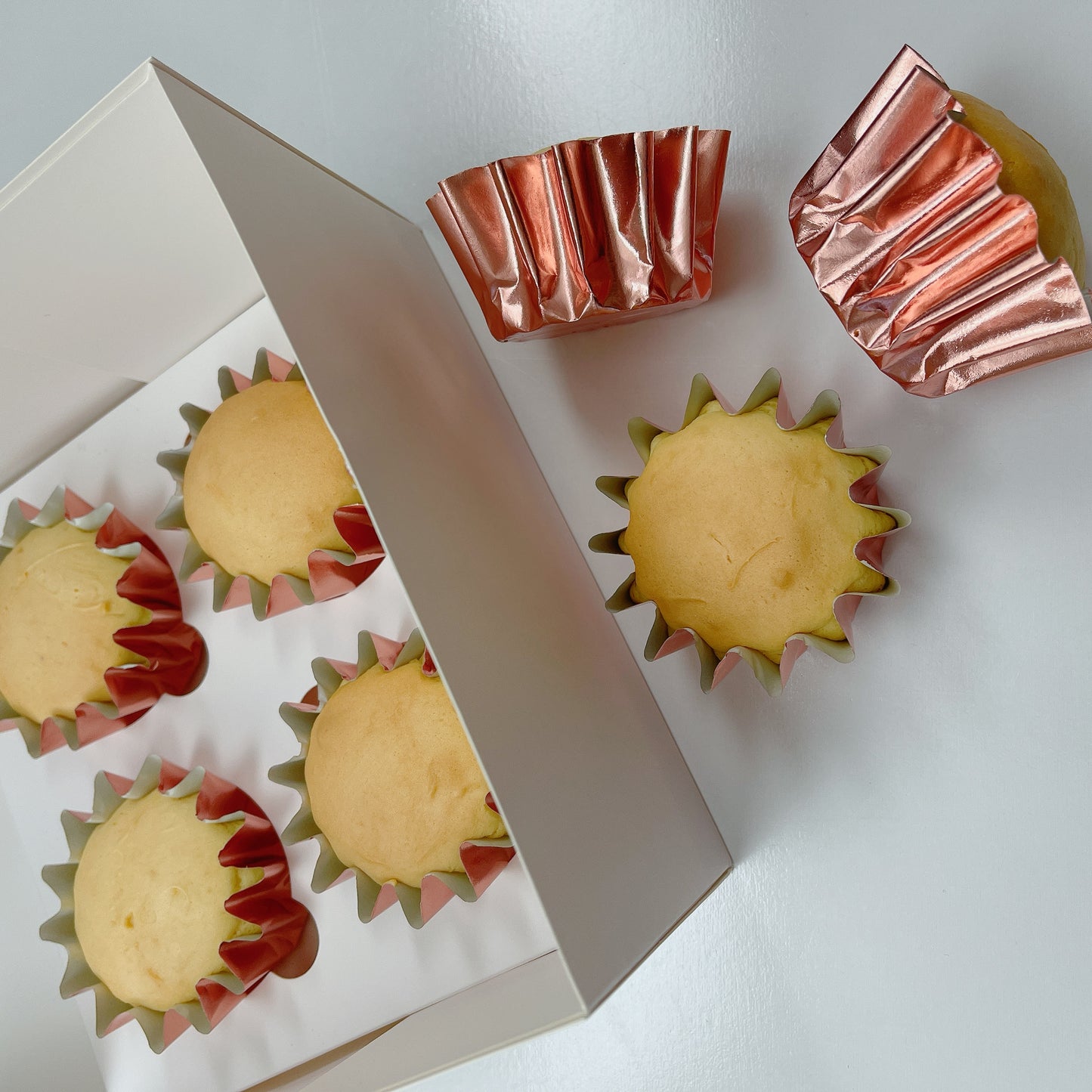 More Cuppies Rose Gold Foil (Select from Pack Sizes)