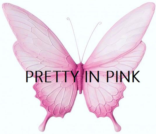 Wafer Paper Butterflies Moreish Signature Range - Pretty In Pink