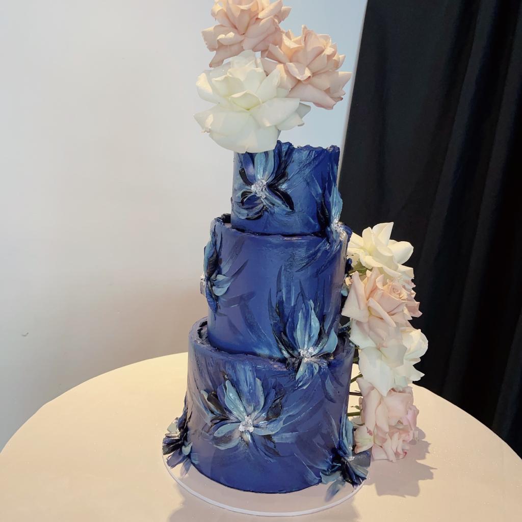 Cake Cream Navy Blue 400g