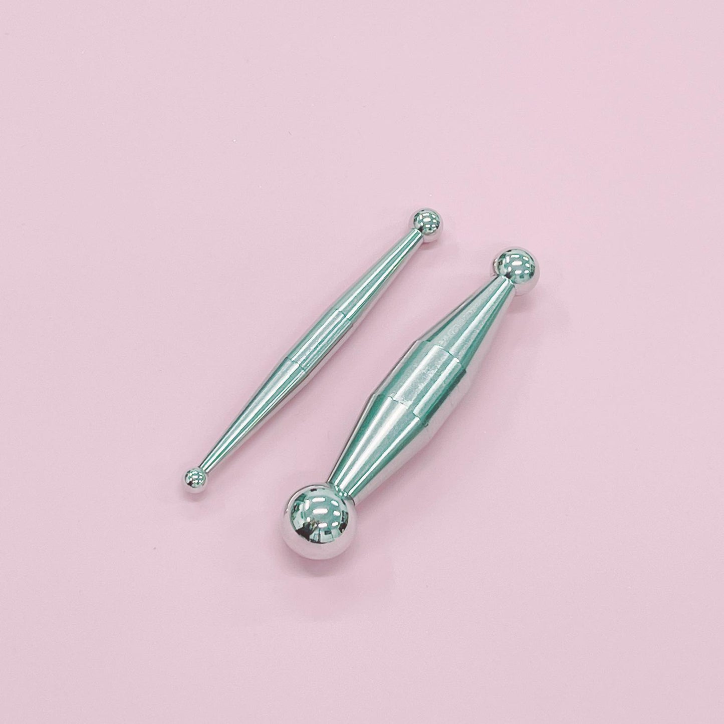 Professional Grade Stainless Steel Balling Tool Set of 2 - Small and Large