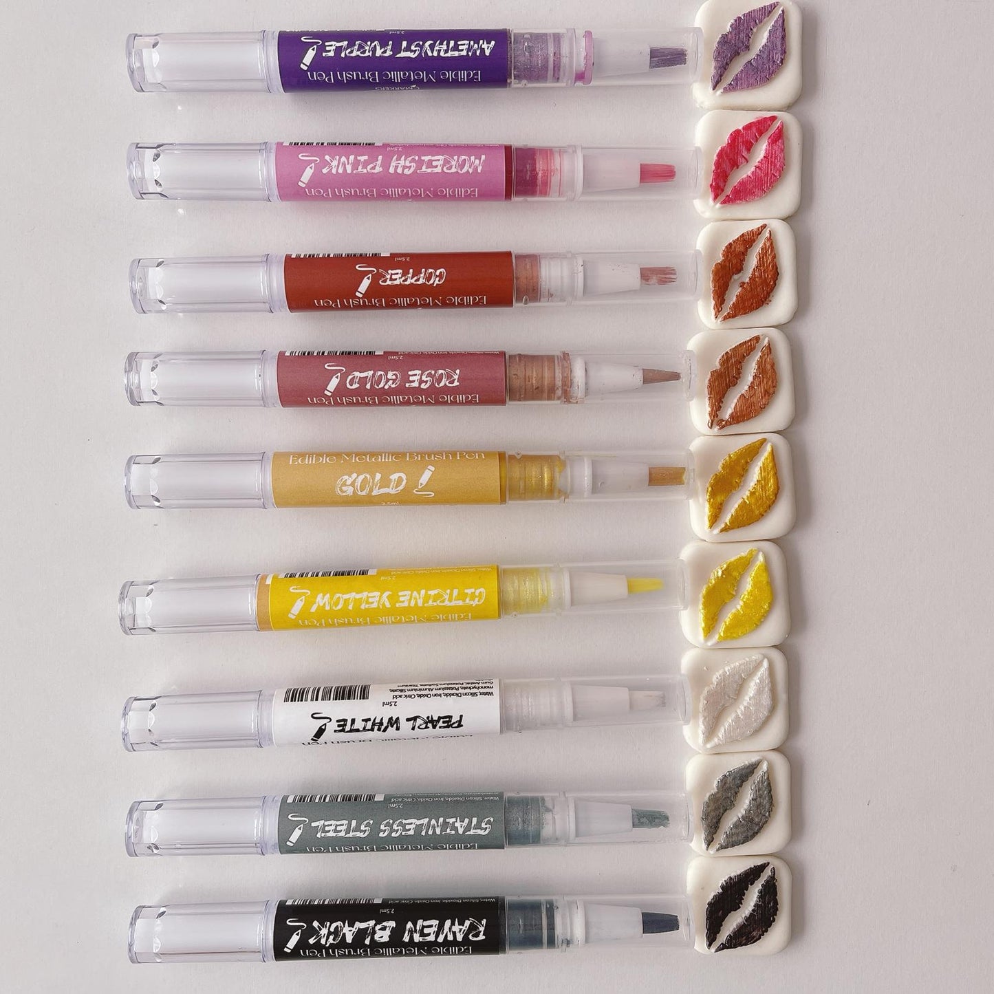 More Brush Pen - Metallic Amethyst Purple - Edible Pens
