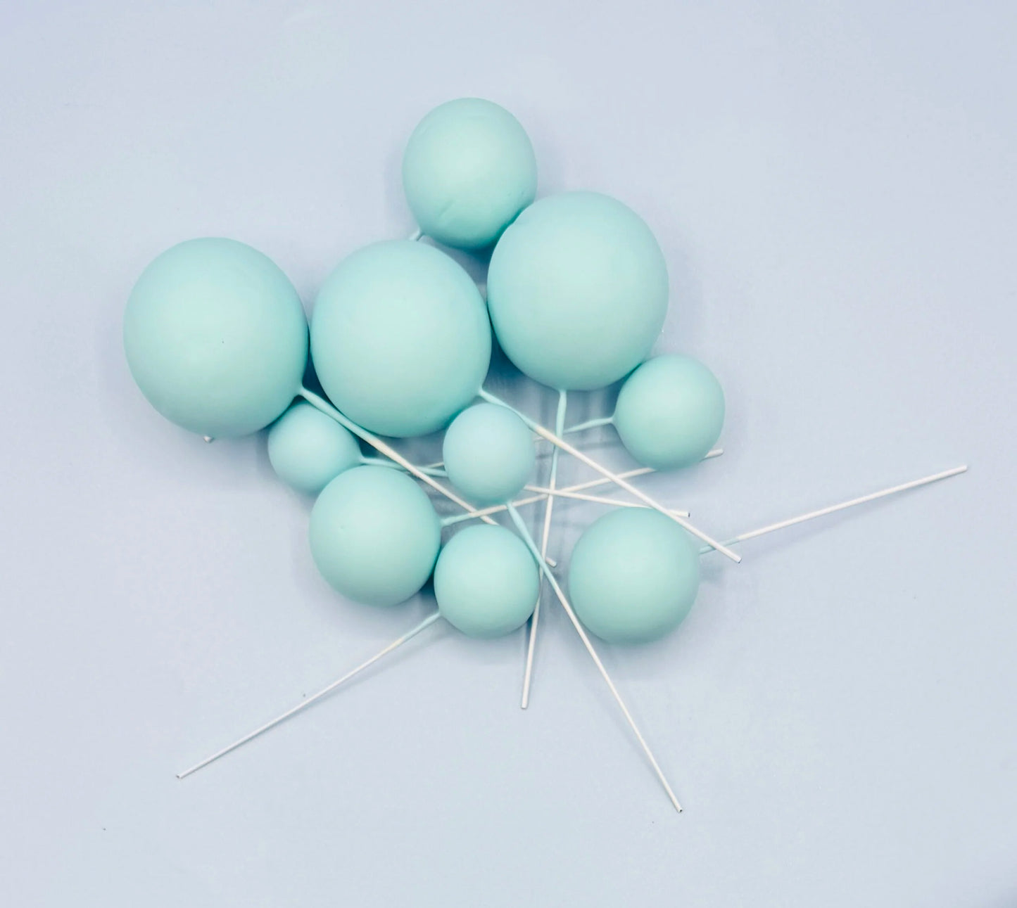 Soft Blue Balls - Set of 15