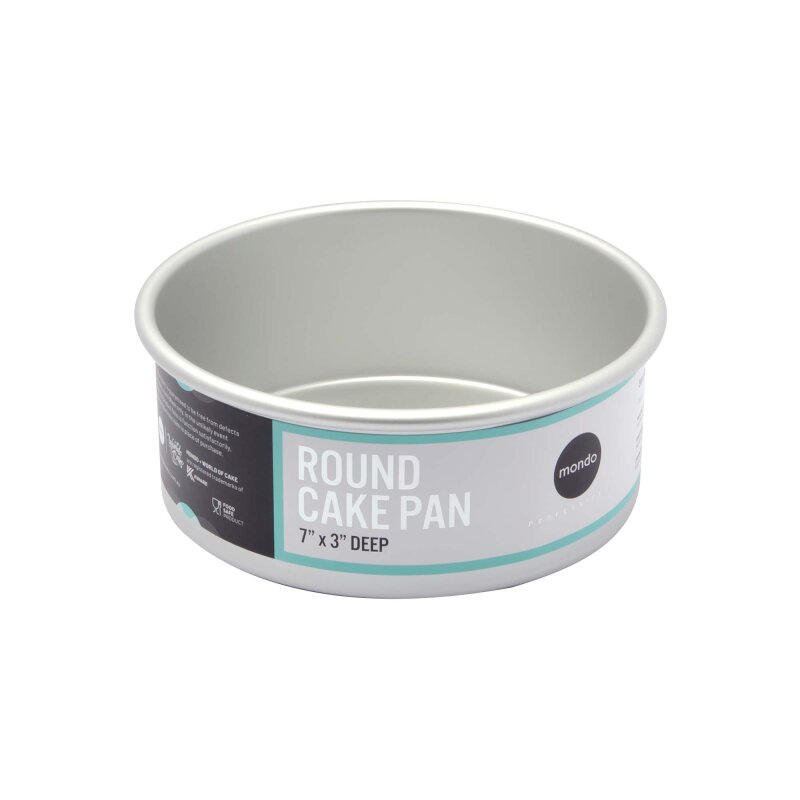 Mondo 3" Deep Round Pan Pro Baking Tins - Various Sizes