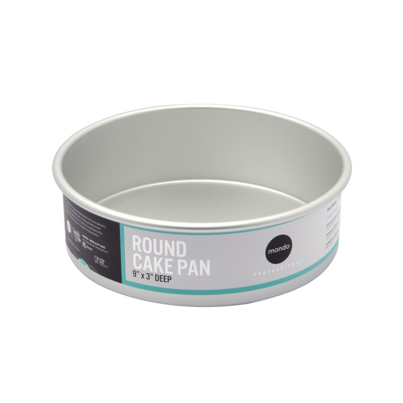 Mondo 3" Deep Round Pan Pro Baking Tins - Various Sizes