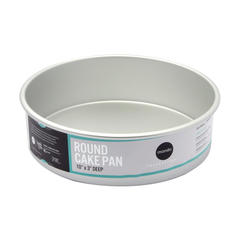 Mondo 3" Deep Round Pan Pro Baking Tins - Various Sizes