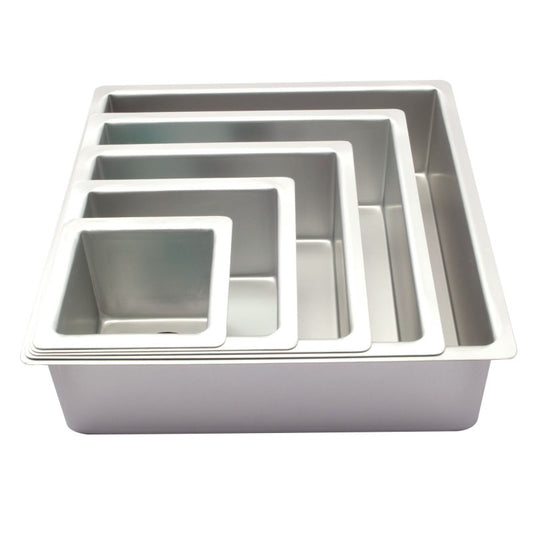 Mondo 4" Deep Square Pan Pro Baking Tins - Various Sizes
