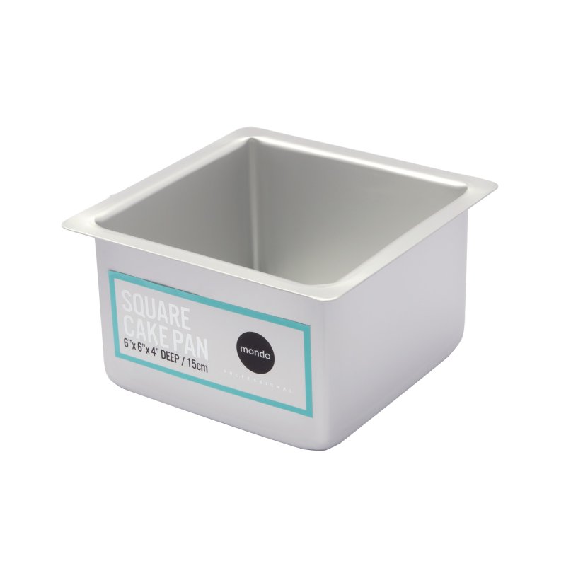 Mondo 4" Deep Square Pan Pro Baking Tins - Various Sizes