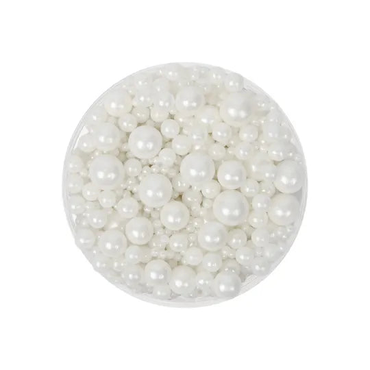 Balls Sprinkles Medley Pearl White Balls 65 grams