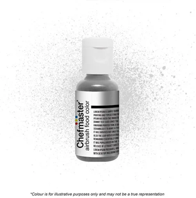 Chefmaster Airbrush Metallic Silver Food Colour 18gm