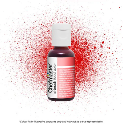 Chefmaster Airbrush Super Red Food Colour 18gm