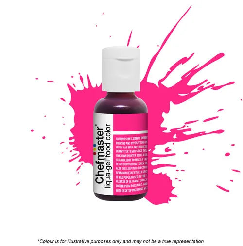 Chefmaster Food Gel Colour - Fuchsia 25g