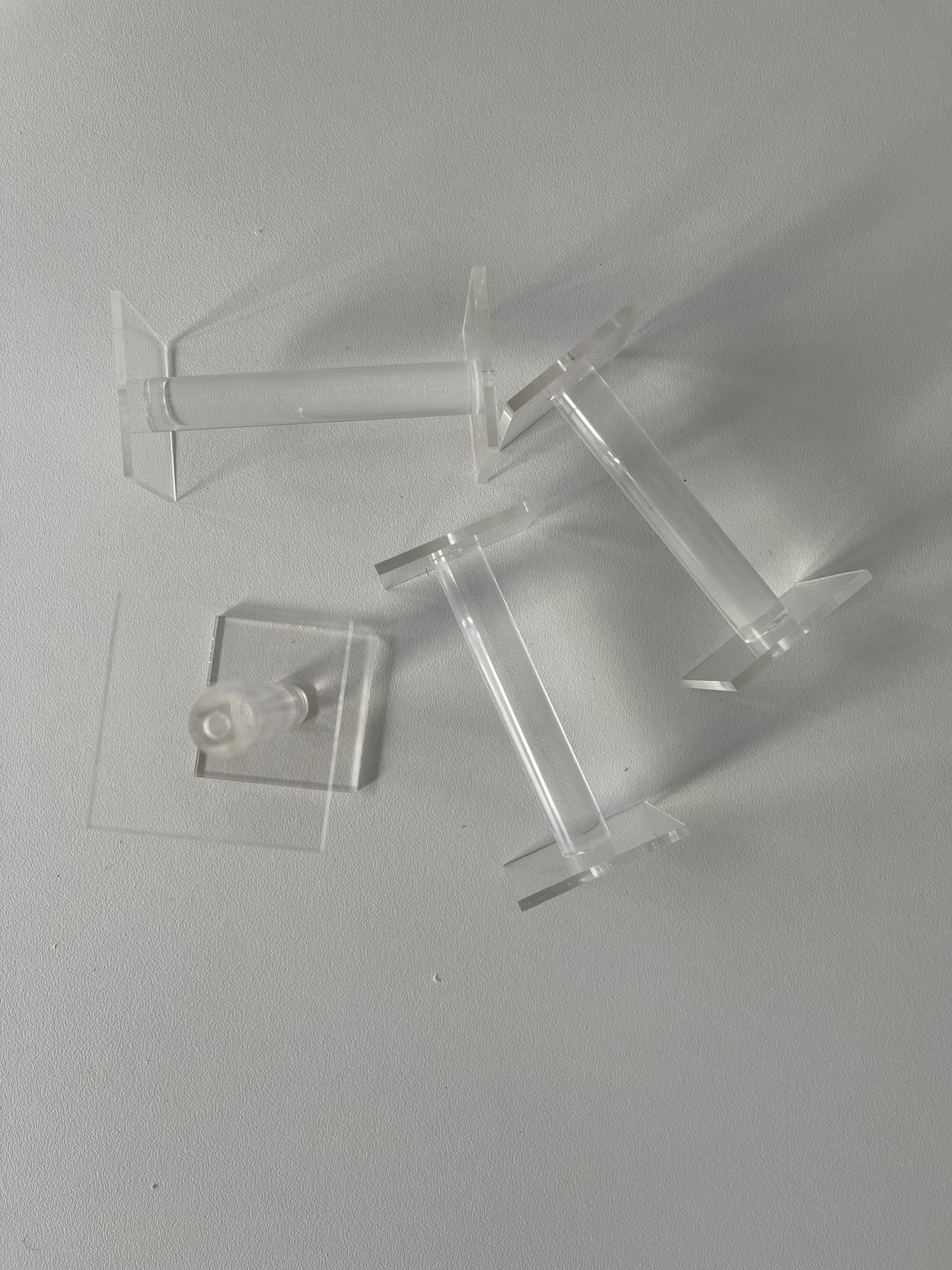More Clear Cake Columns - Acrylic Set of 4 - As Seen on Cake!TV!