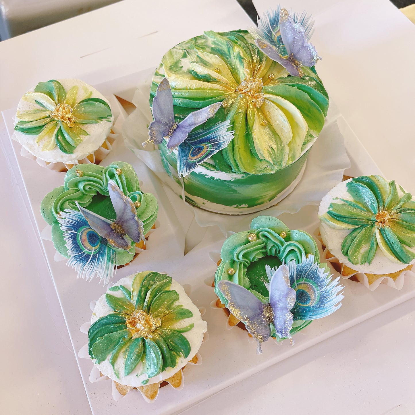 More Bento Cake n Cuppies Boxes - Regular and Mini - Packs of 5 or 10