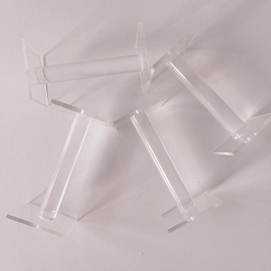 More Clear Cake Columns - Acrylic Set of 4 - As Seen on Cake!TV!