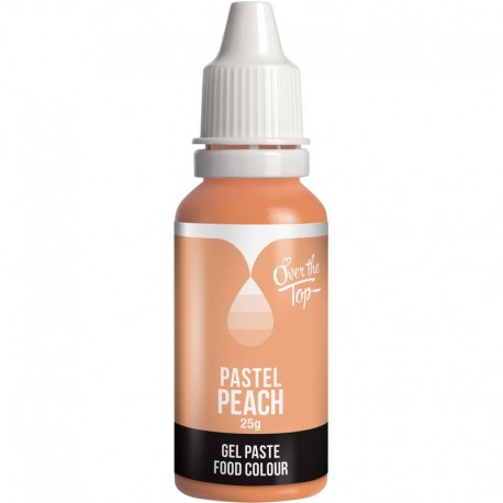 Over the Top Food Gel Colour - Pastel Peach 25g
