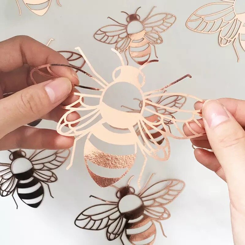 More Card Bee Pack of 12 Various Colours