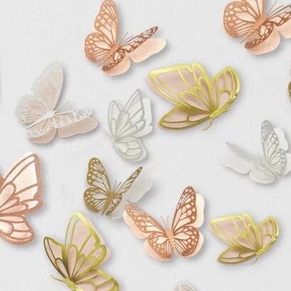 More Double Card Butterflies pack of 20