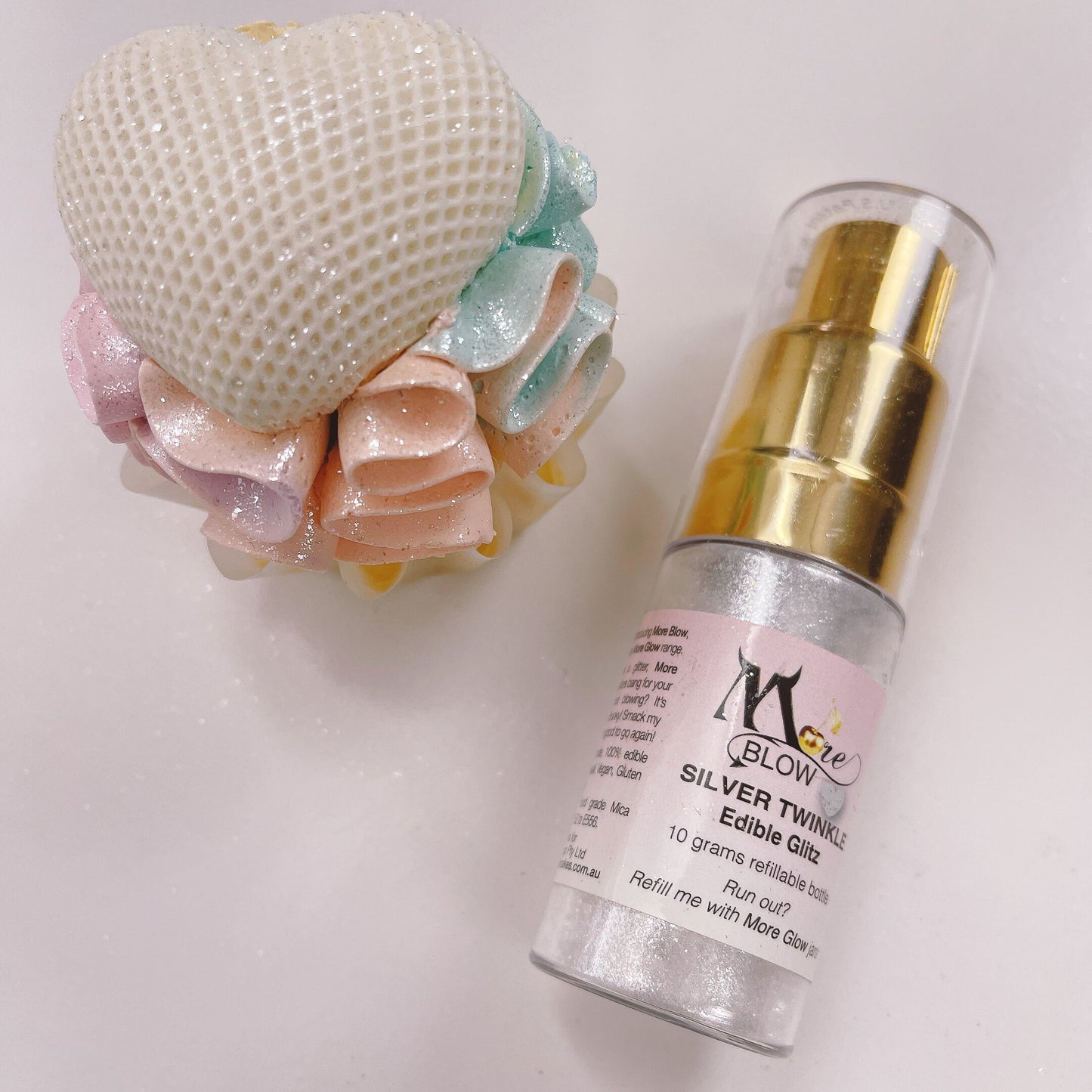 More Blow -The Ultimate Glitter Puffer Spray!